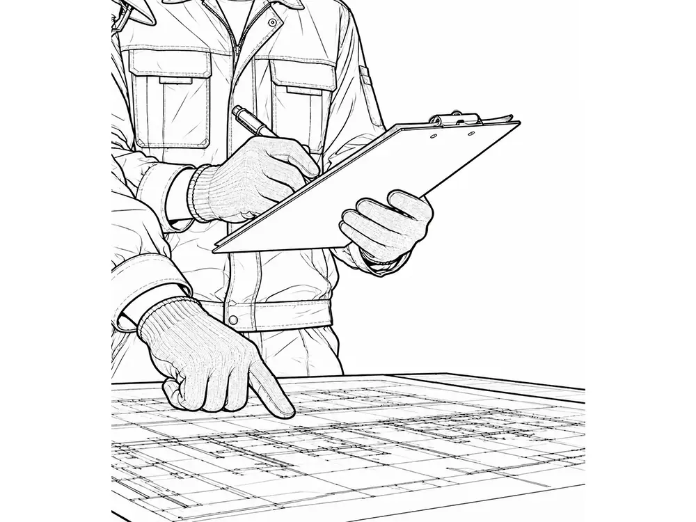 機器搬入計画書・施工計画書作成